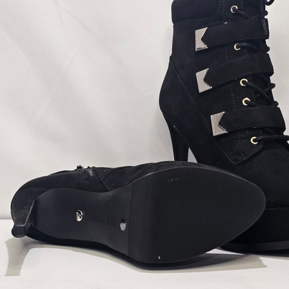 Thalia Sodi Women's Sasha Platform Dress Booties Size 10 Black NWT - Picture 10 of 10